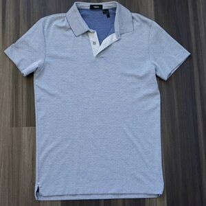 Theory Charcoal Men's Polo Shirt